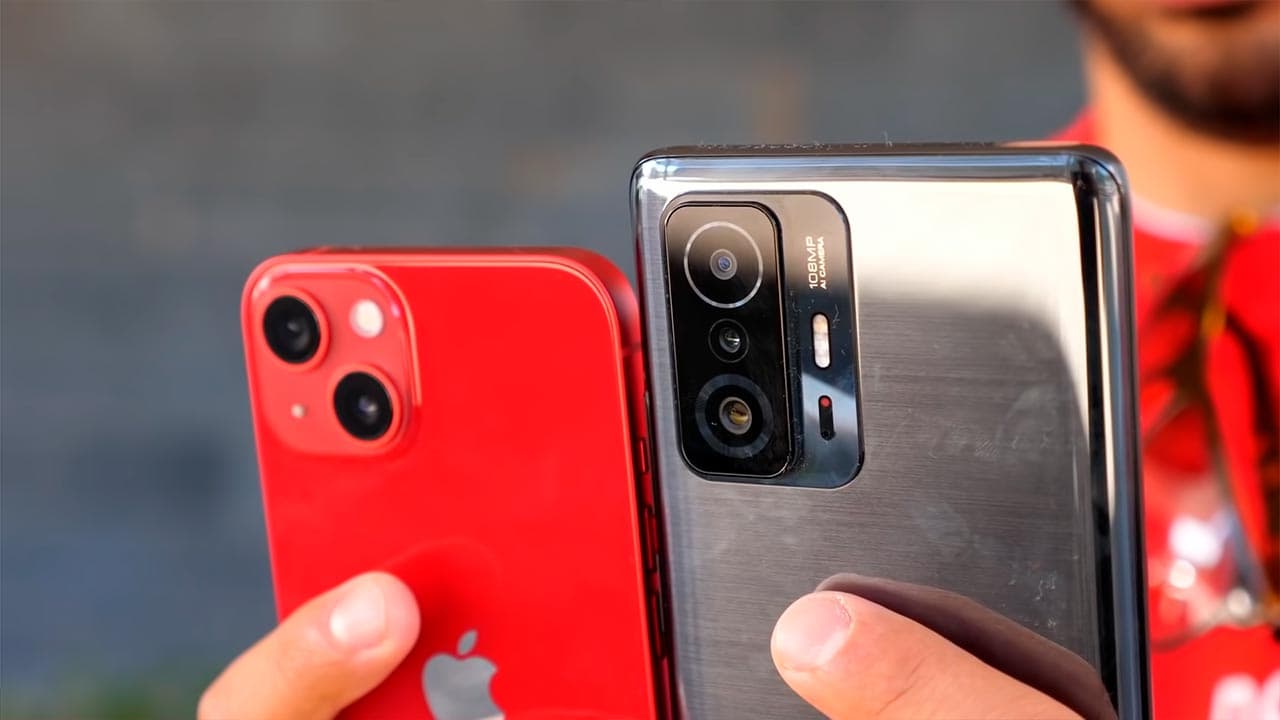 Xiaomi 11T vs iPhone 13