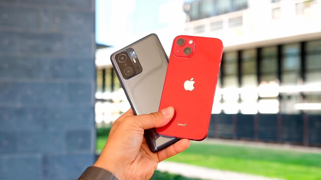 Xiaomi 11T Pro vs iPhone 13