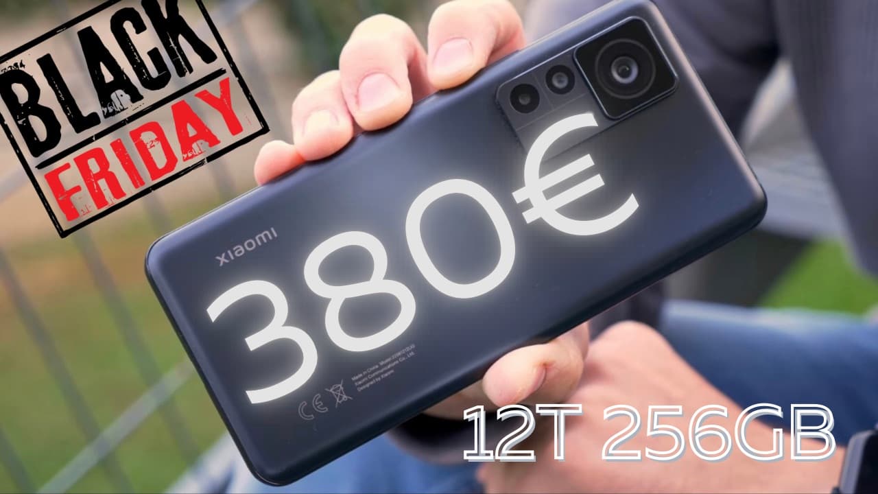 El Xiaomi 12T por 380€ arrasará en este Black Friday. No te quedes sin el tuyo