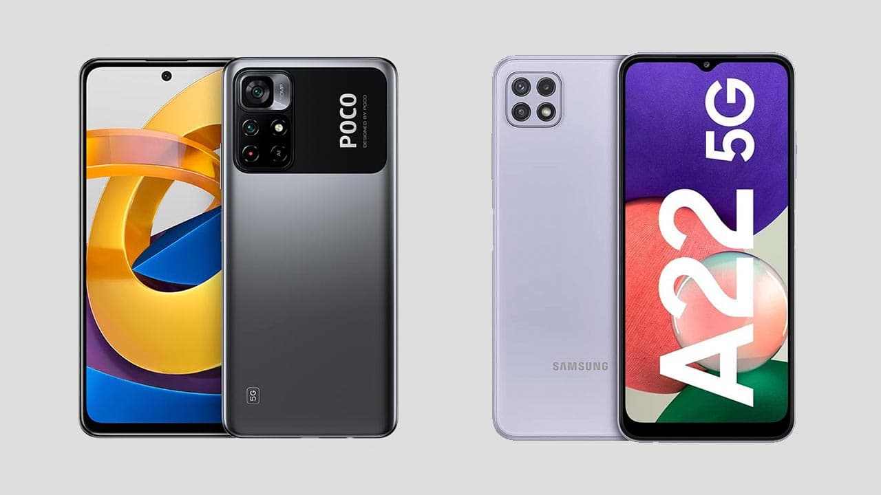 POCO M4 Pro 5G vs Samsung Galaxy A22 5G, ¿el mejor 5G barato?