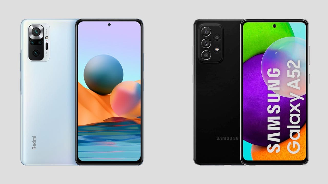 Xiaomi Redmi Note 10 Pro y Samsung Galaxy A52, ¿en qué es mejor el Redmi?