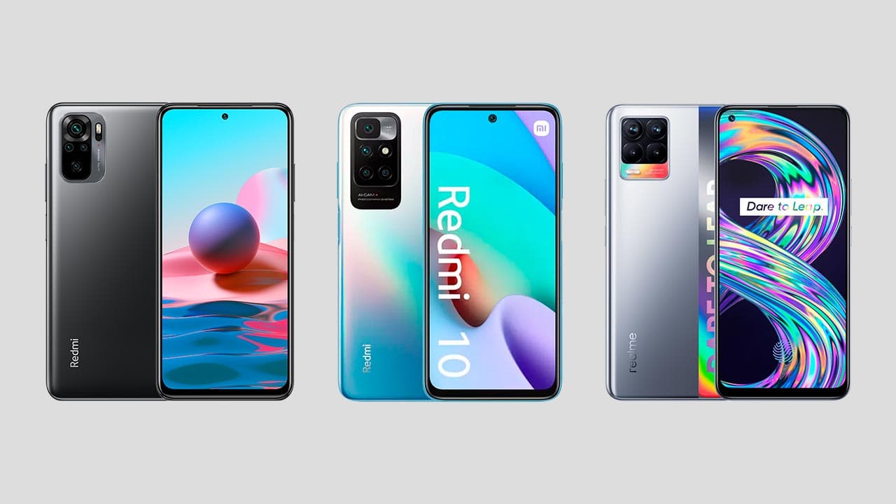 Xiaomi Redmi Note 10 vs Xiaomi Redmi 10 vs realme 8, ¿el mejor por menos de 200 euros?