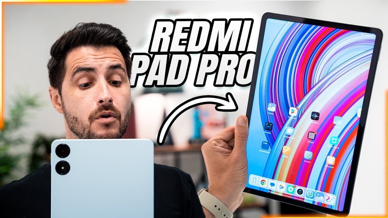 La Tablet que tienes que comprarte es este Redmi Pad Pro de Xiaomi