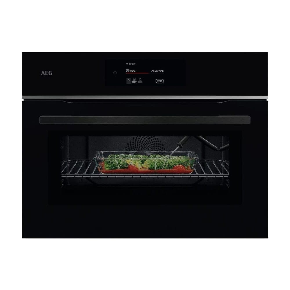 AEG Horno multifunción con microondas TK8NK721B