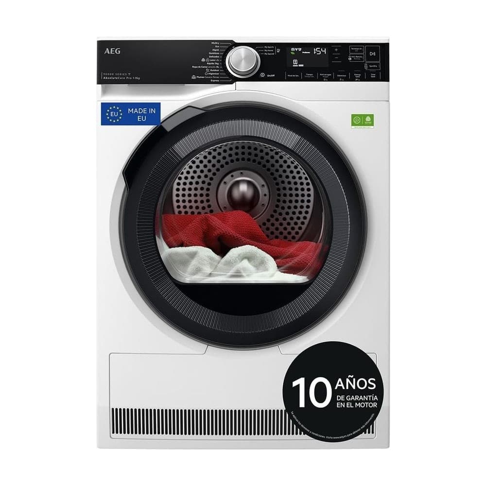 AEG TR939V4PB Secadora 9 kg Bomba de calor