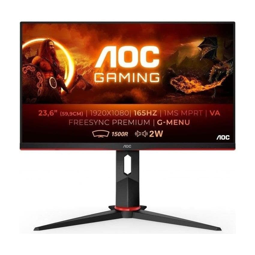 AOC C24G2AE/BK 23.6" Curvo Gaming Monitor