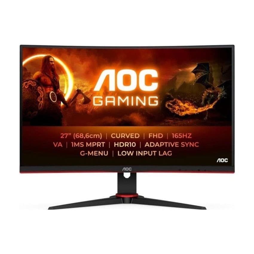 AOC C27G2E/BK 27" Curvo Gaming Monitor