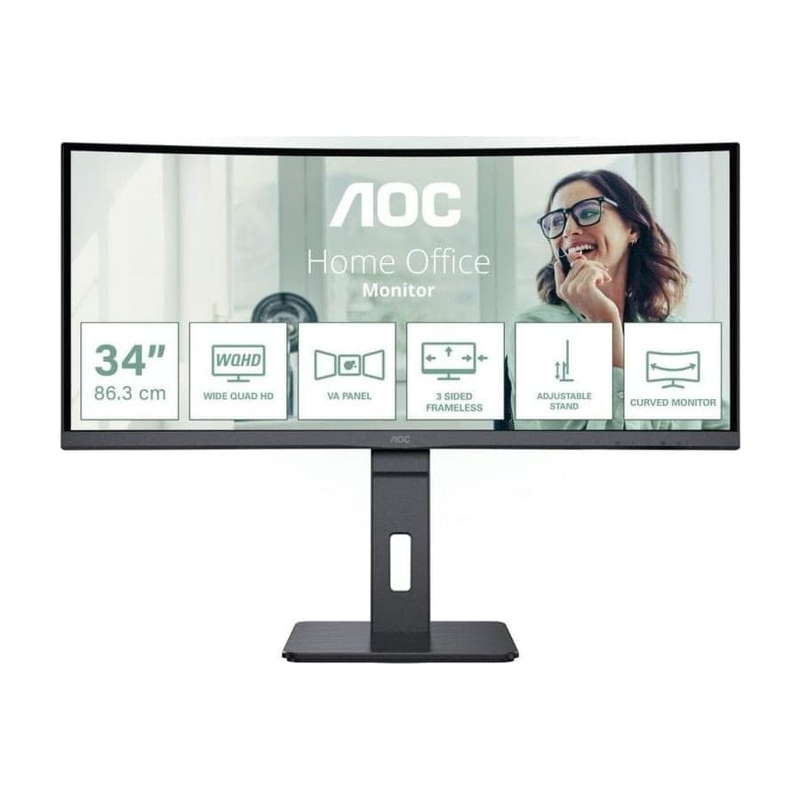 AOC CU34P3CV 34" UltraWide WQHD Monitor