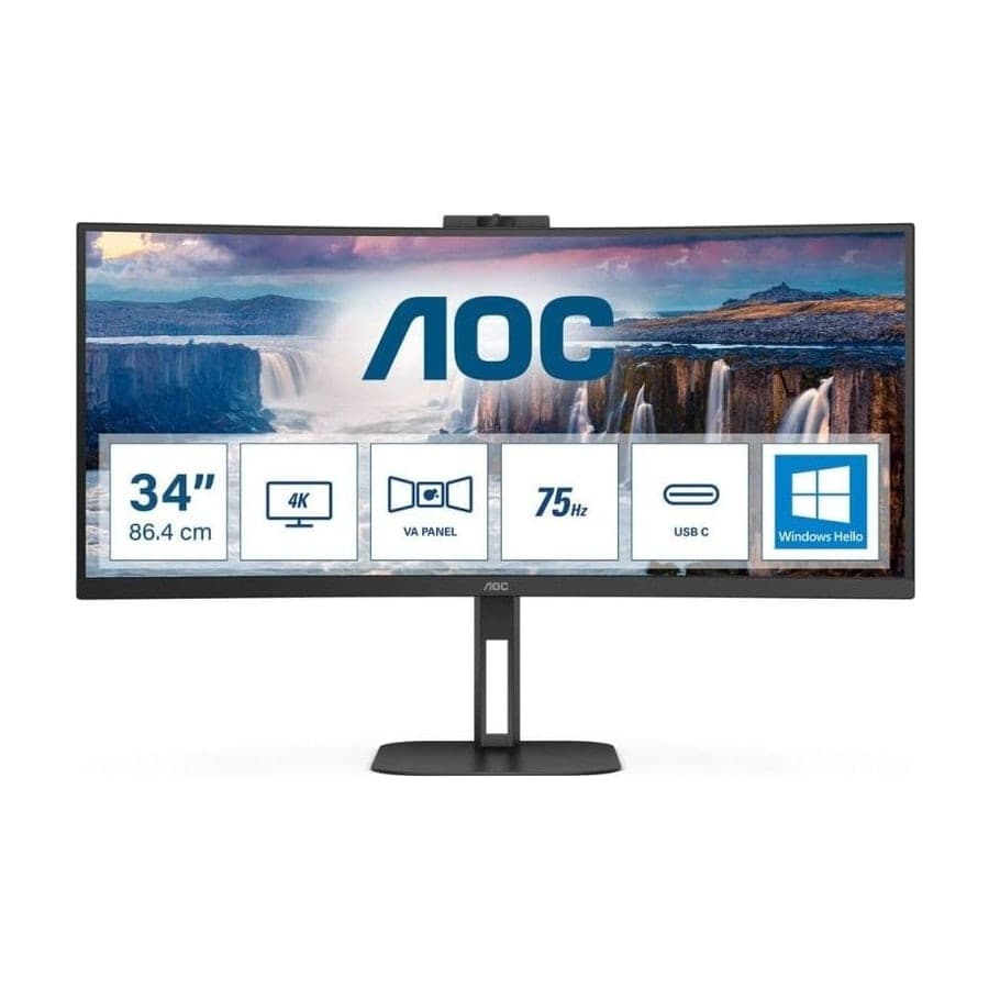 AOC CU34V5CW 34" Curved WQHD Monitor