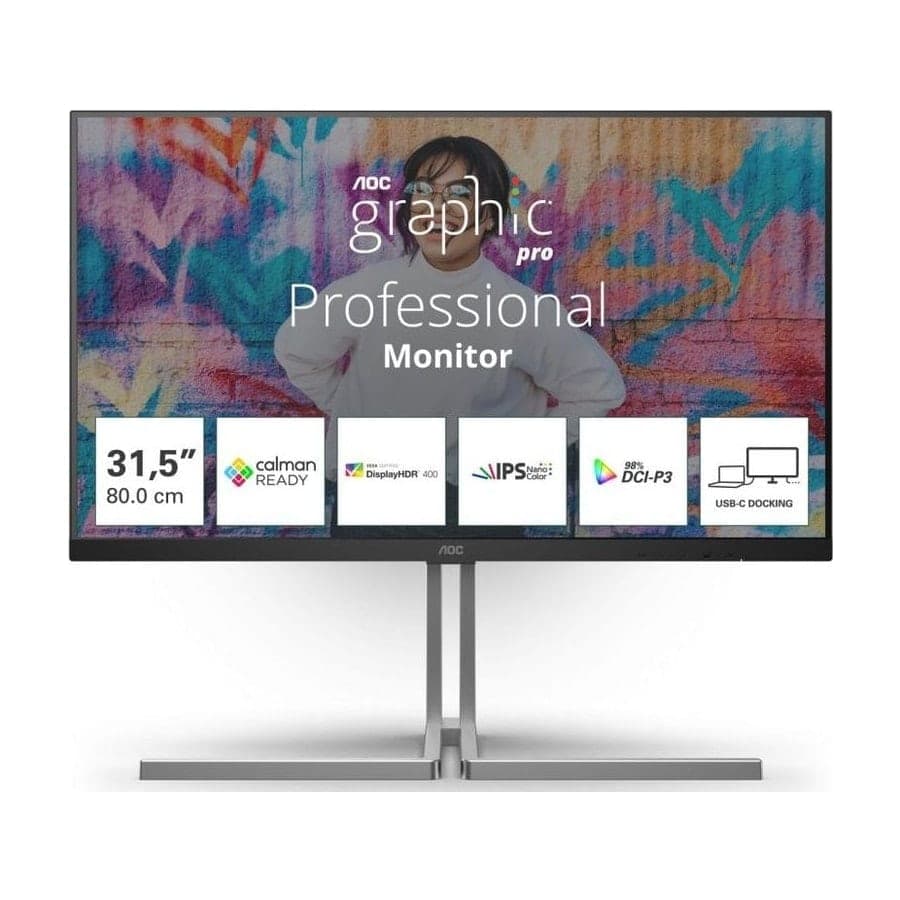 AOC Graphic Pro U32U3CV 31.5" 4K Monitor