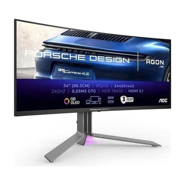 AOC Porsche PD34 34" QD-OLED Monitor
