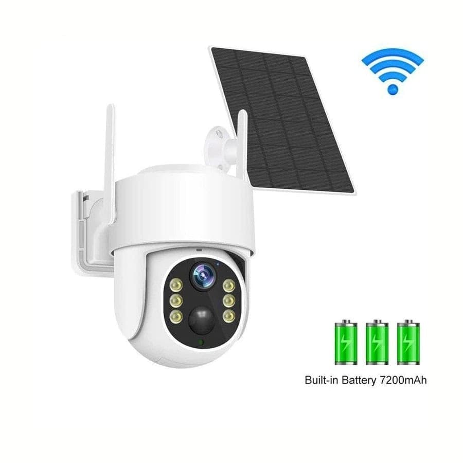 Autrucker ZB0521W1 Cámara IP 4MP con Panel Solar