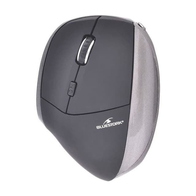 Bluestork M-WL-ERGO-BK Ratón Inalámbrico