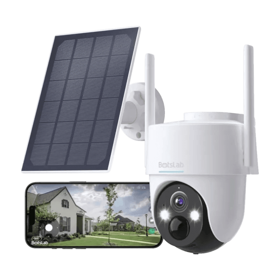 Botslab W313 3MP WiFi Solar PT Security Camera
