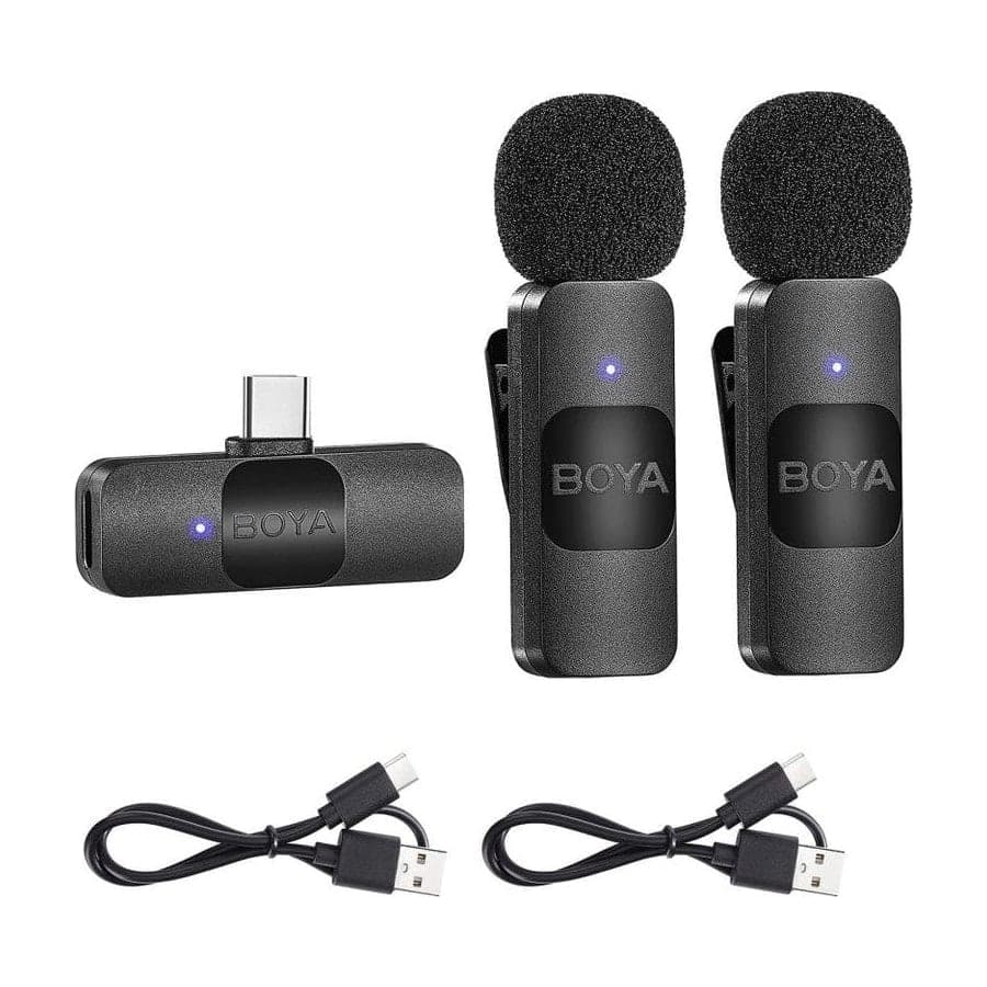 Boya BY-V20 Micrófono de solapa inalámbrico