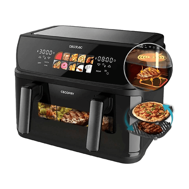 Cecotec Cecofry & Grill Duoheat 10000