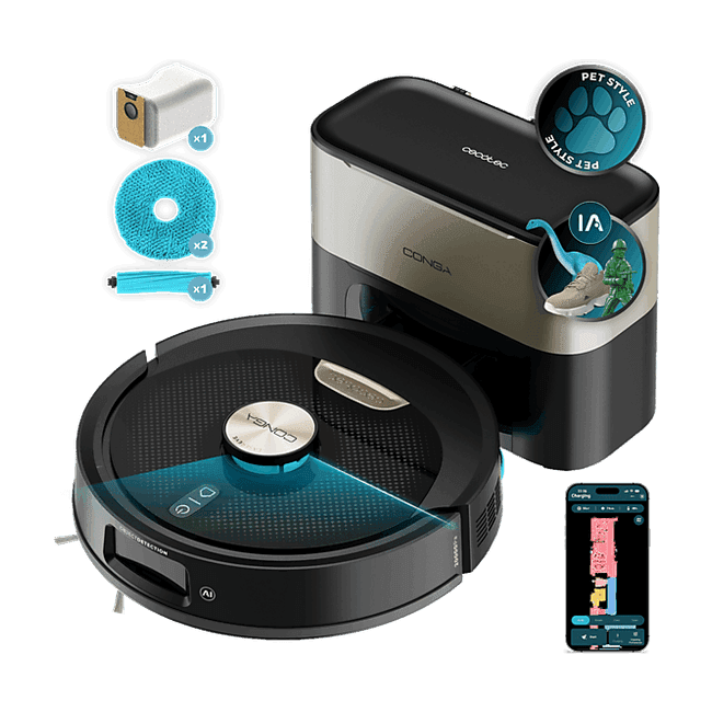 Cecotec Conga Y100 Spin AI