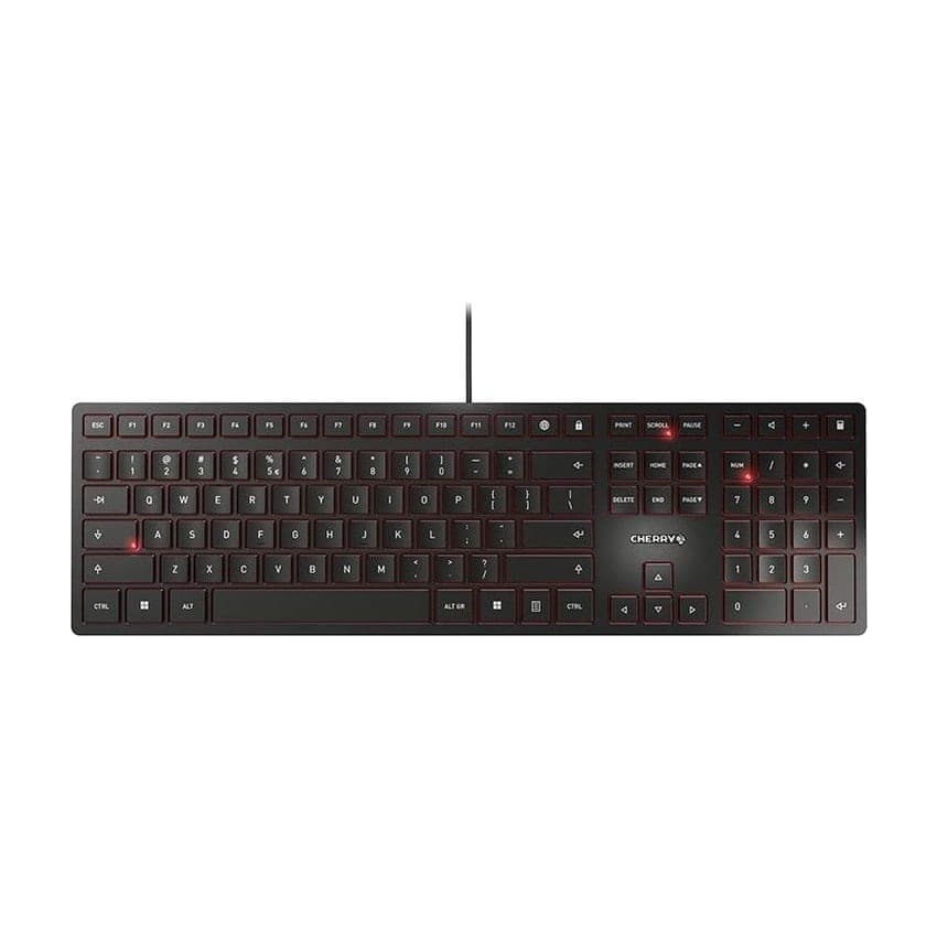 Cherry KC 6000 Slim teclado USB Inglés EE. UU.