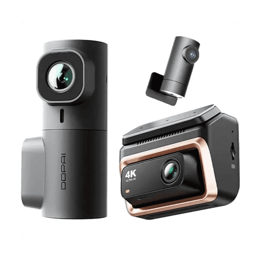 DDPAI Z60 Pro 4K Three Dash Cam