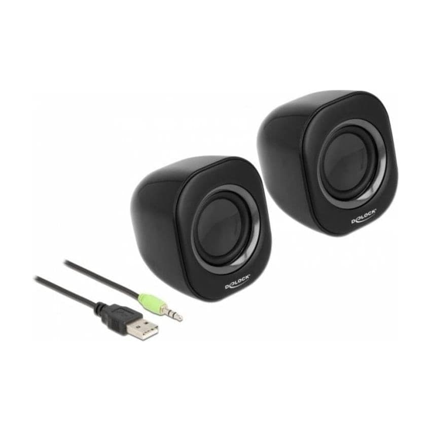 Delock 27002 Altavoces estéreo cableados