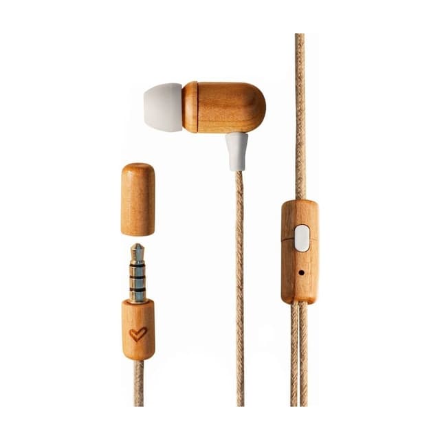 Energy Sistem Earphones Eco Cherry Wood