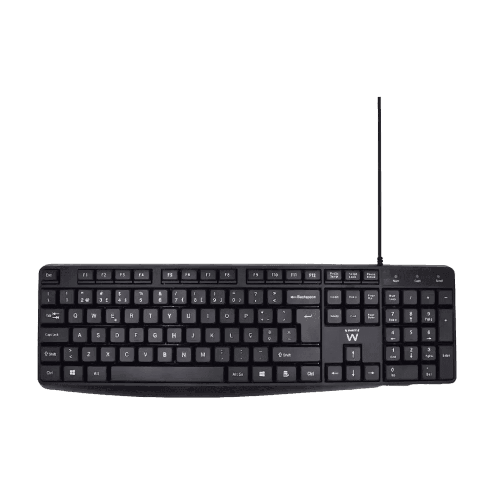 Ewent EW3002 QWERTY Portugués USB