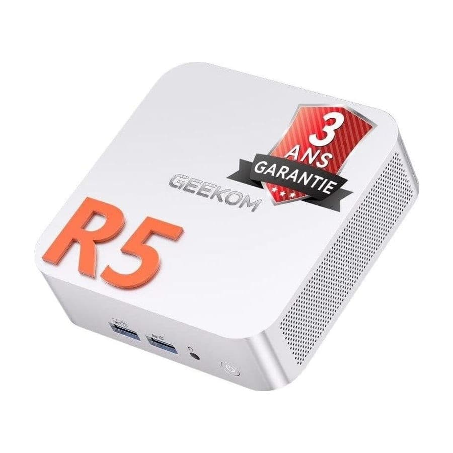 GEEKOM A7 AMD Ryzen 5 7535HS 16GB 1TB SSD Mini PC