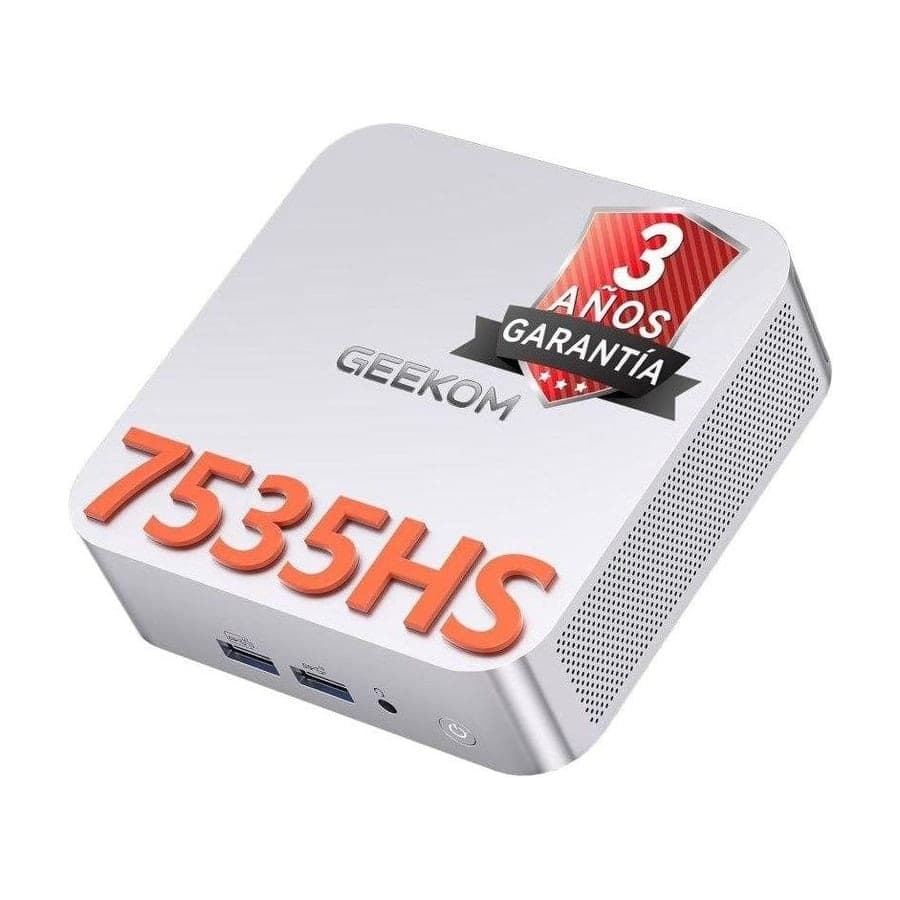 GEEKOM A7 AMD Ryzen 5 7535HS 16GB 512GB SSD