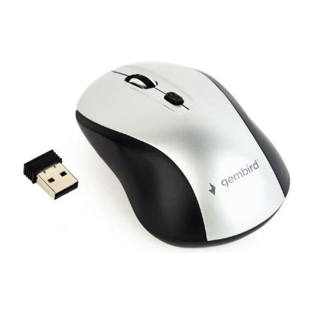 Gembird MUSW-4B-02-BS Ratón Óptico Inalámbrico