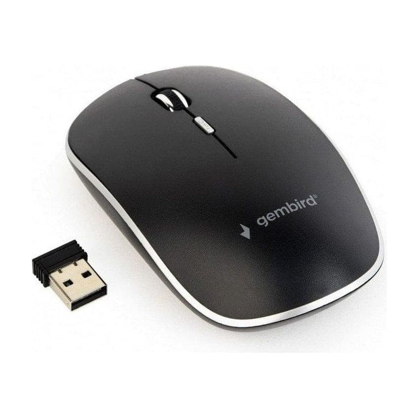 Gembird MUSW-4BS-01 Ratón Óptico Inalámbrico