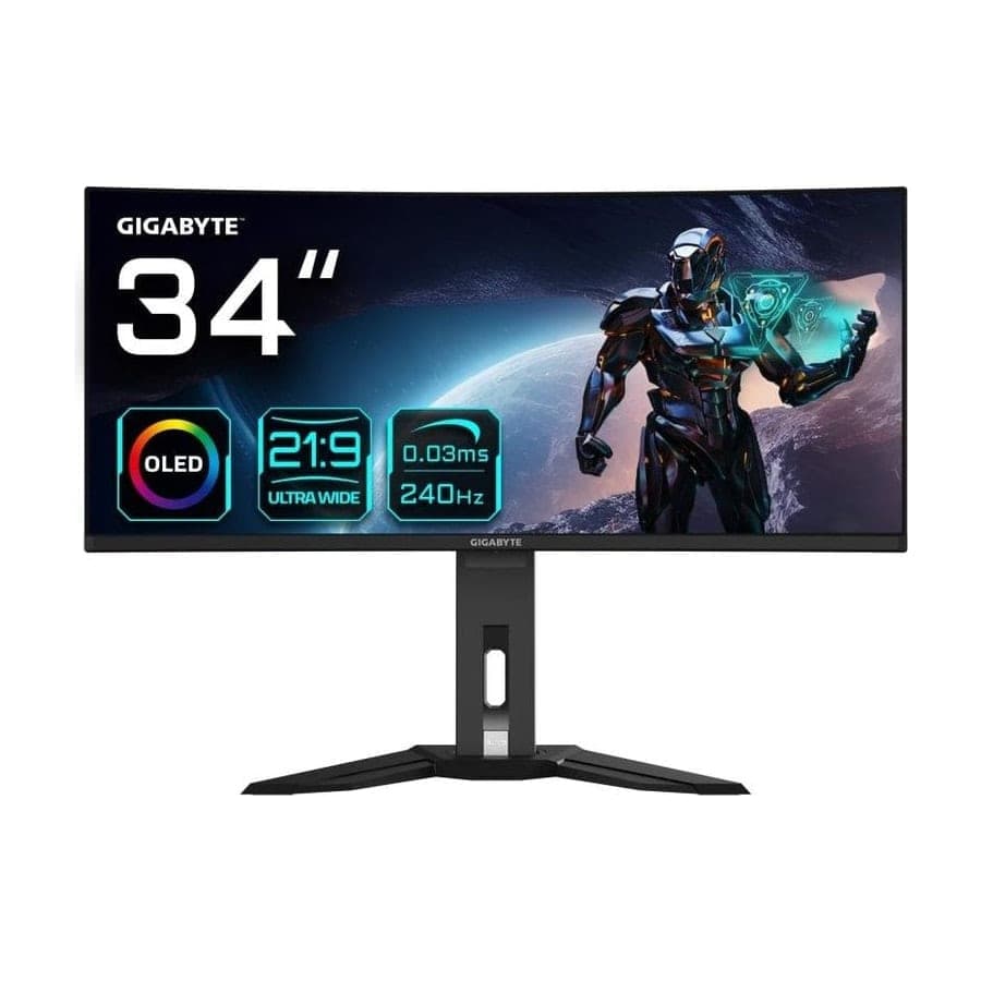Gigabyte MO34WQC2 34" QD-OLED UltraWide Monitor