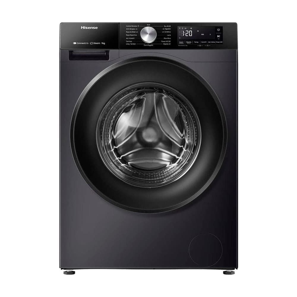 Hisense Lavadora 9 kg Serie 3S WF3S9043BB3