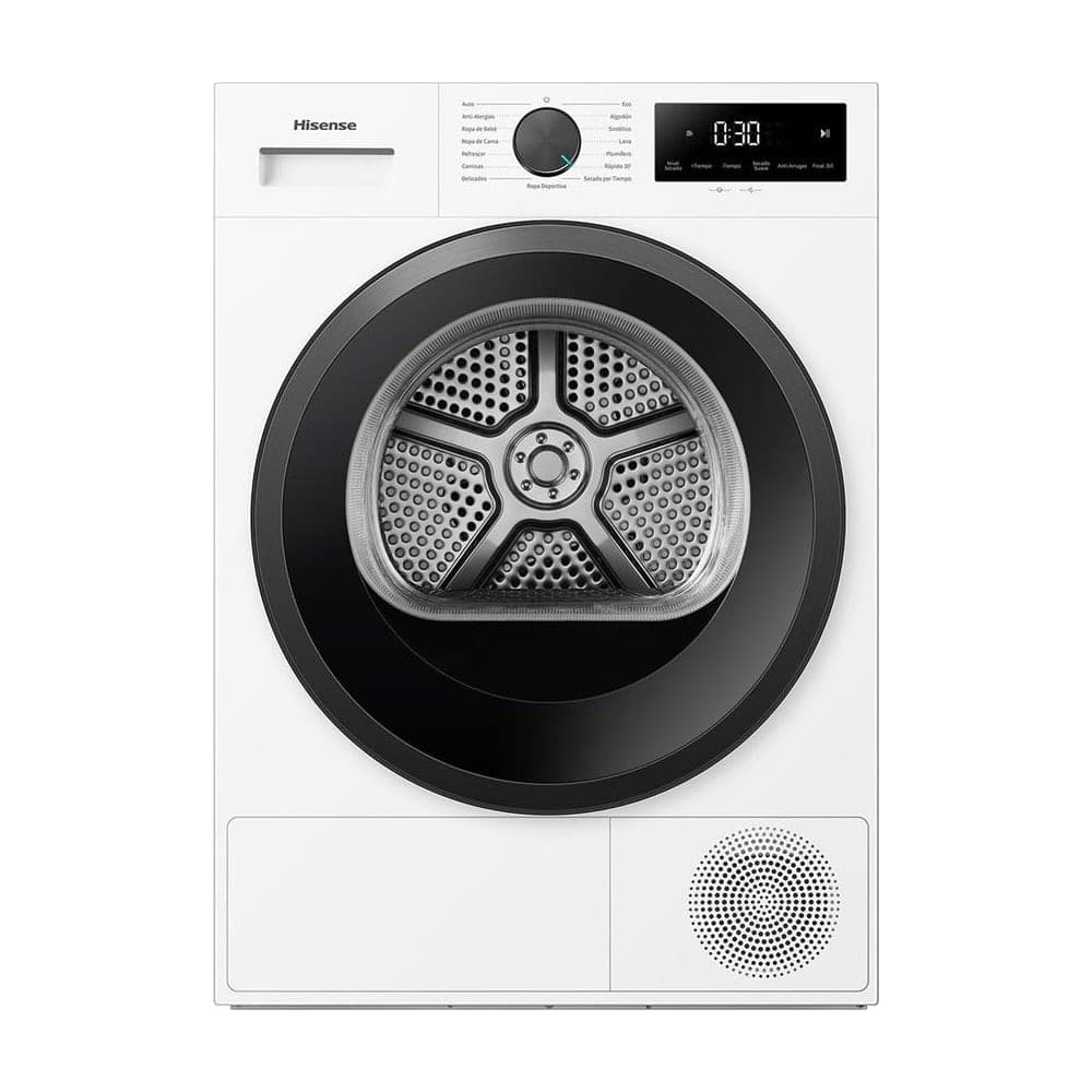 Hisense Secadora 8 kg Bomba de Calor DH1I800UWDE