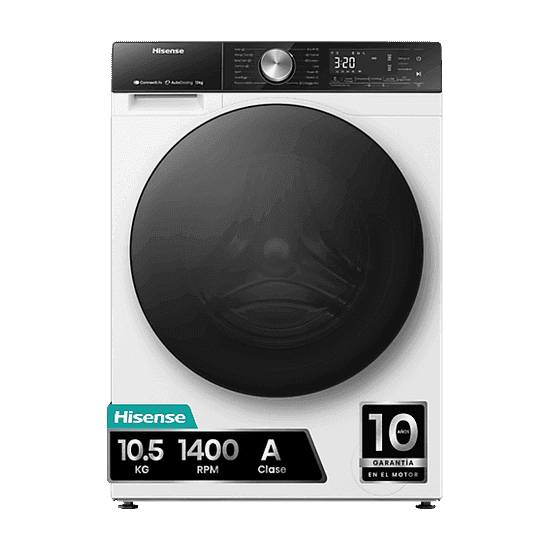Hisense WF5S1045BW 10.5 kg Carga frontal
