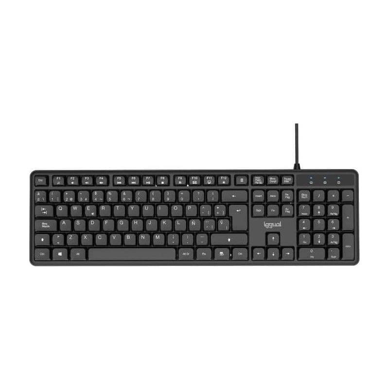 Iggual CK-SILENT-105T Teclado membrana USB