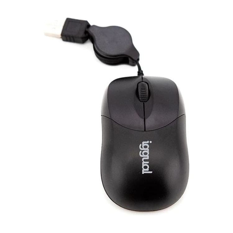 Iggual IGG316832 Ratón Retráctil 800 DPI