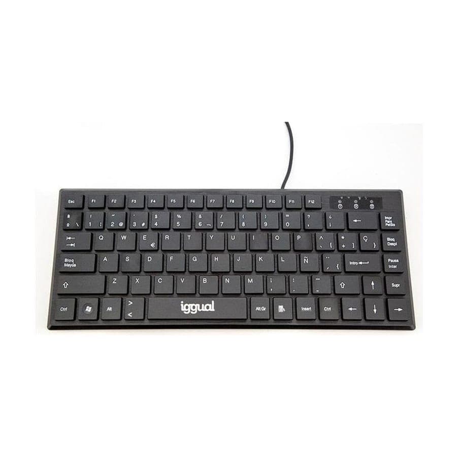 iggual IGG317082 Teclado TKL de membrana USB