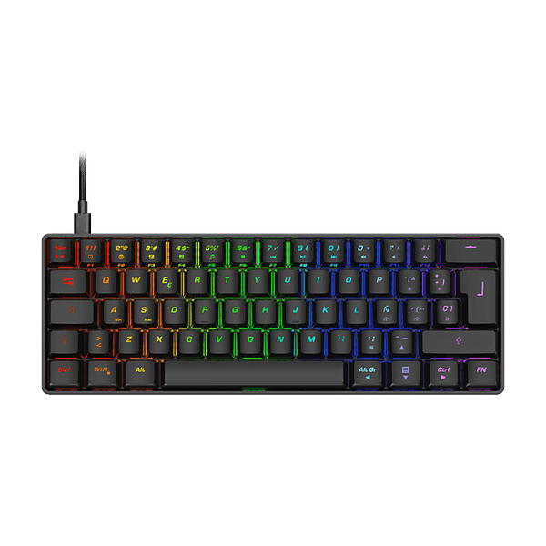 ISY IGK-5100-WT-ES Teclado gaming mecánico