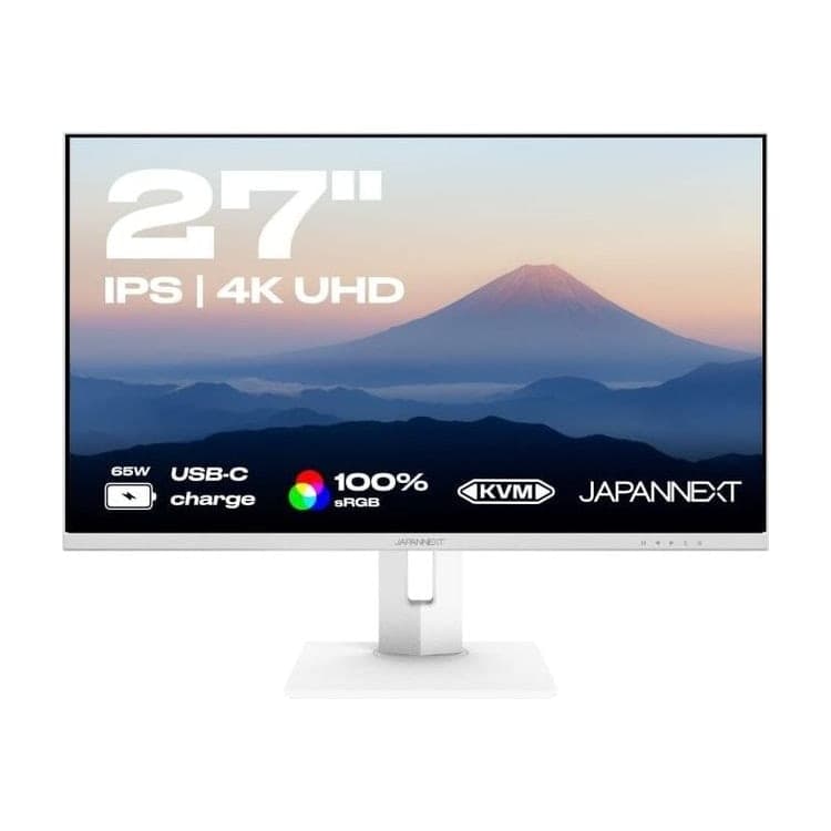 JAPANNEXT JN-IPS27UHDR-C65W-HSP-W 27" Monitor
