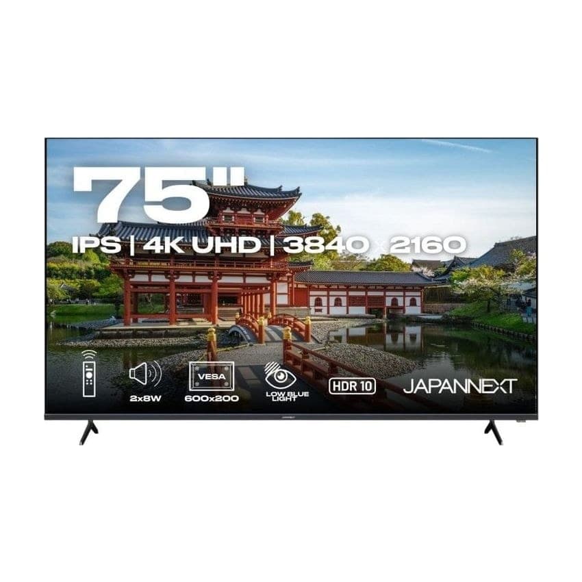 JAPANNEXT JN-IPS7500UHDR-U 75" Monitor