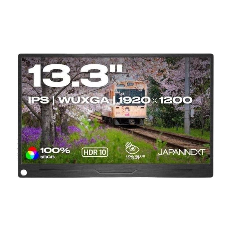 JAPANNEXT JN-MD-IPS133WUXGAR 13.3" Monitor