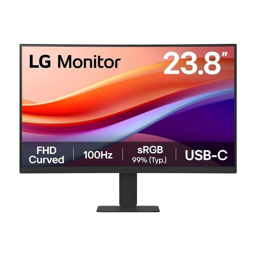 LG 24U421A-B 23.8" Curved Monitor