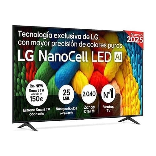 LG 75NANO80A6B NANO80 NanoCell AI 75"