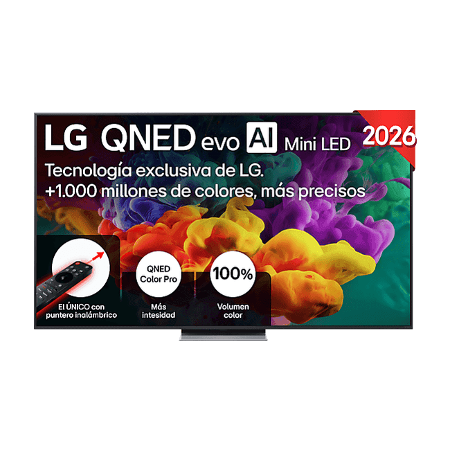 LG 75QNED86B6B 75" QNED evo MiniLED