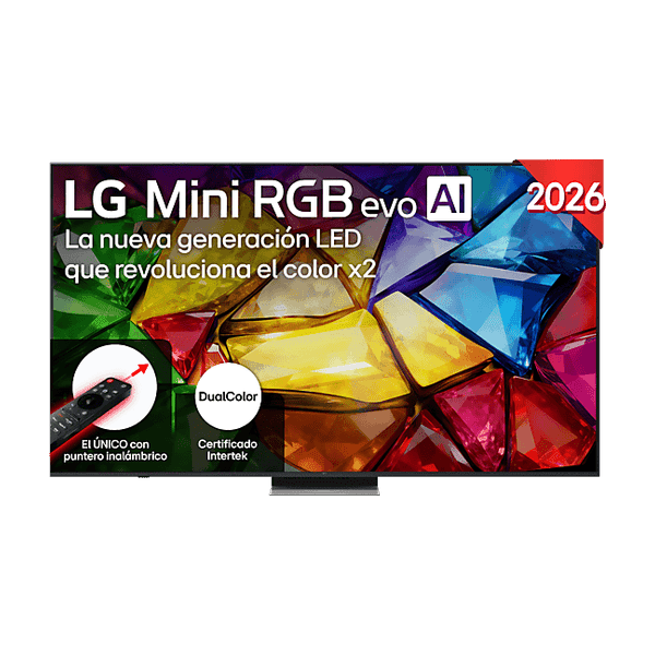 LG 86MRGB87B6B 86" Mini RGB AI 4K TV