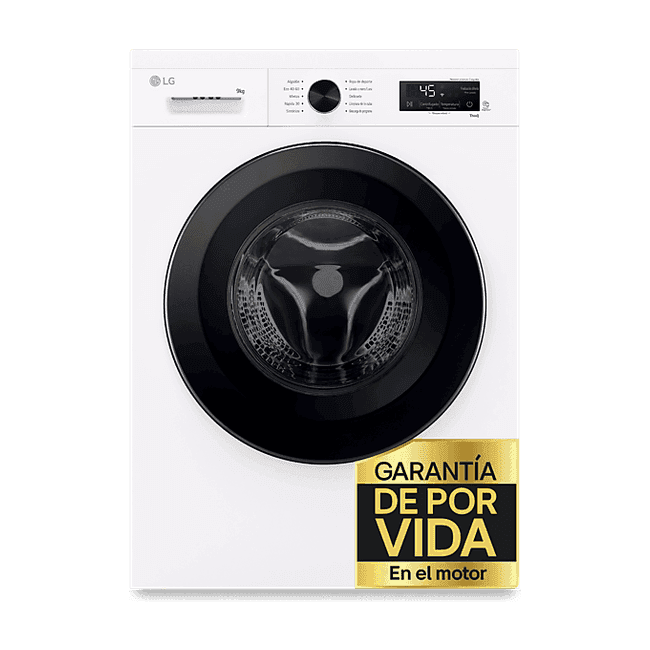 LG F4X1009NWK Lavadora de carga frontal 9 kg