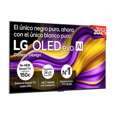 LG OLED evo AI G5 55 pulgadas 4K 2025 (OLED55G55LW)