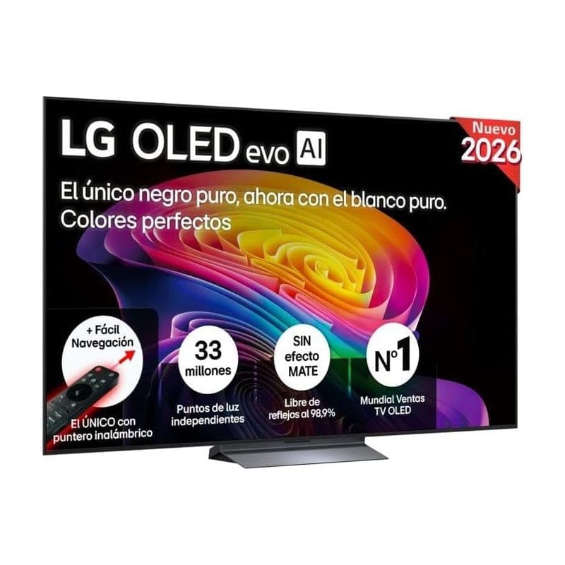 LG OLED77C64LA 77" OLED evo AI C6 4K TV