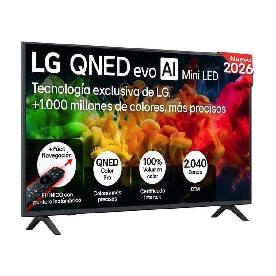 LG QNED80 65" QNED evo MiniLED AI 4K Smart TV