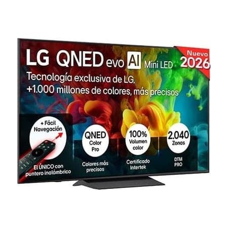 LG QNED83 55" QNED evo MiniLED AI 4K TV